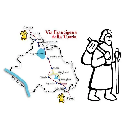 Nocleg ze śniadaniem La Stalla Delle Zie Sutri